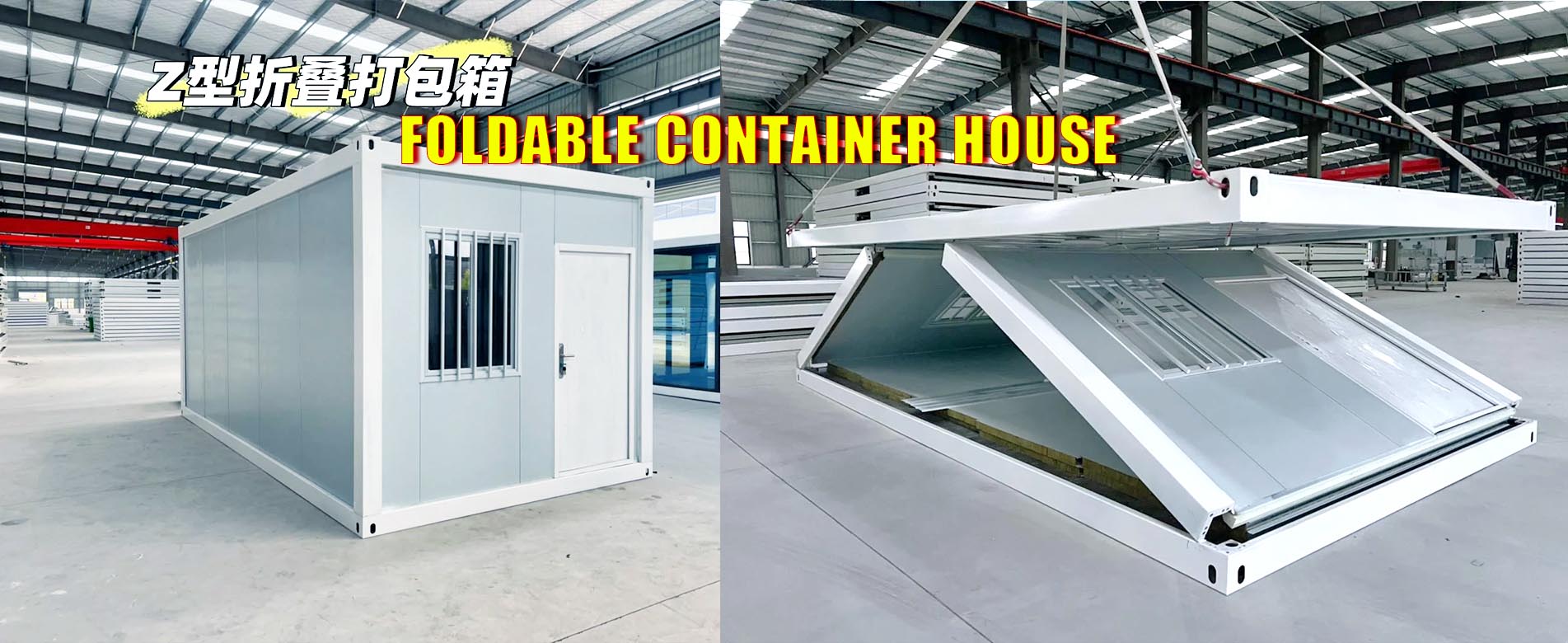 Katlanır Düz Paket Konteyner