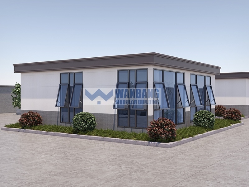 20ft flat pack container house for modular building projects